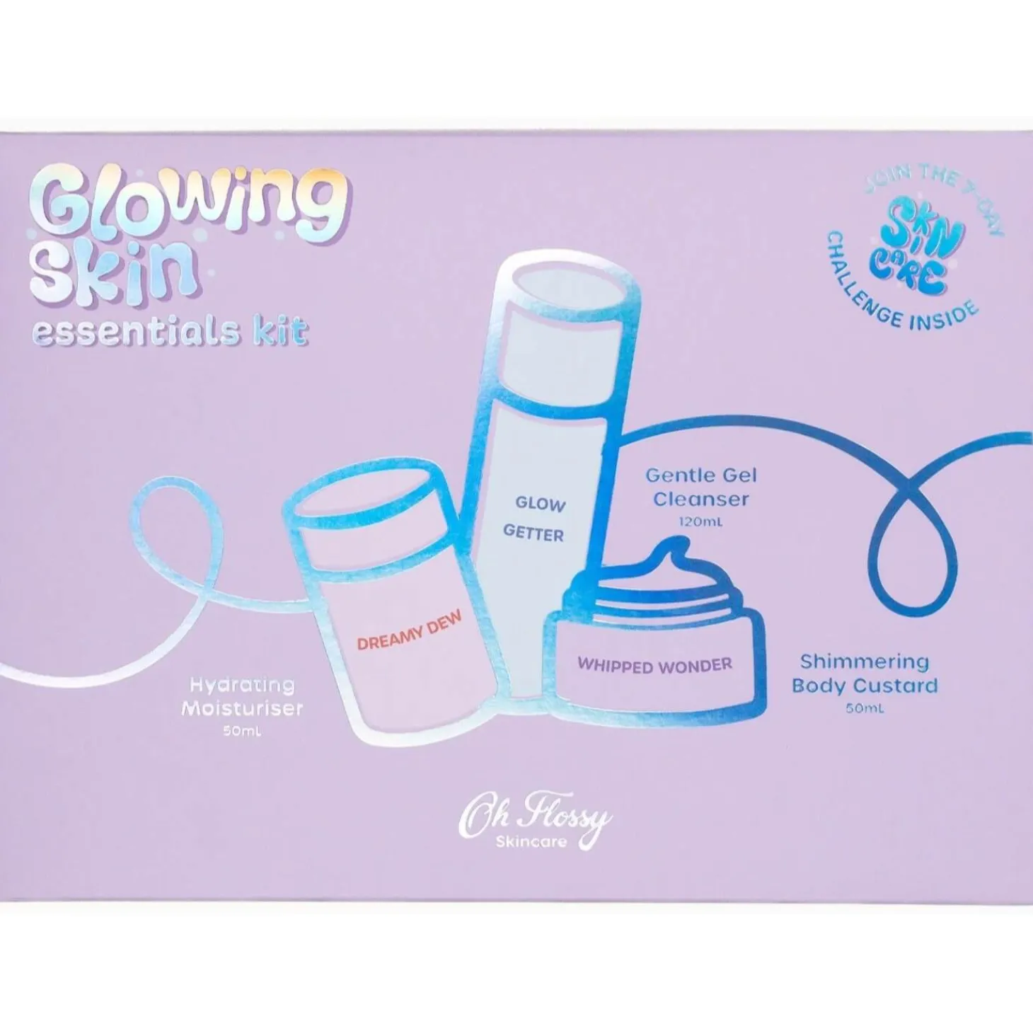 Zestaw Pielęgnacyjny dla dzieci i nastolatków 8-14 lat, Żel 120ml + Krem 50ml + Balsam 100ml