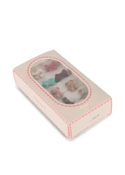 Biżuteria|Biżuteria | Konges slojd Zestaw pierścionków, 8szt. - misty rose