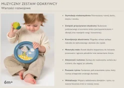 12M+|Instrumenty | Taf Toys Zestaw pierwszych instrumentów muzycznych