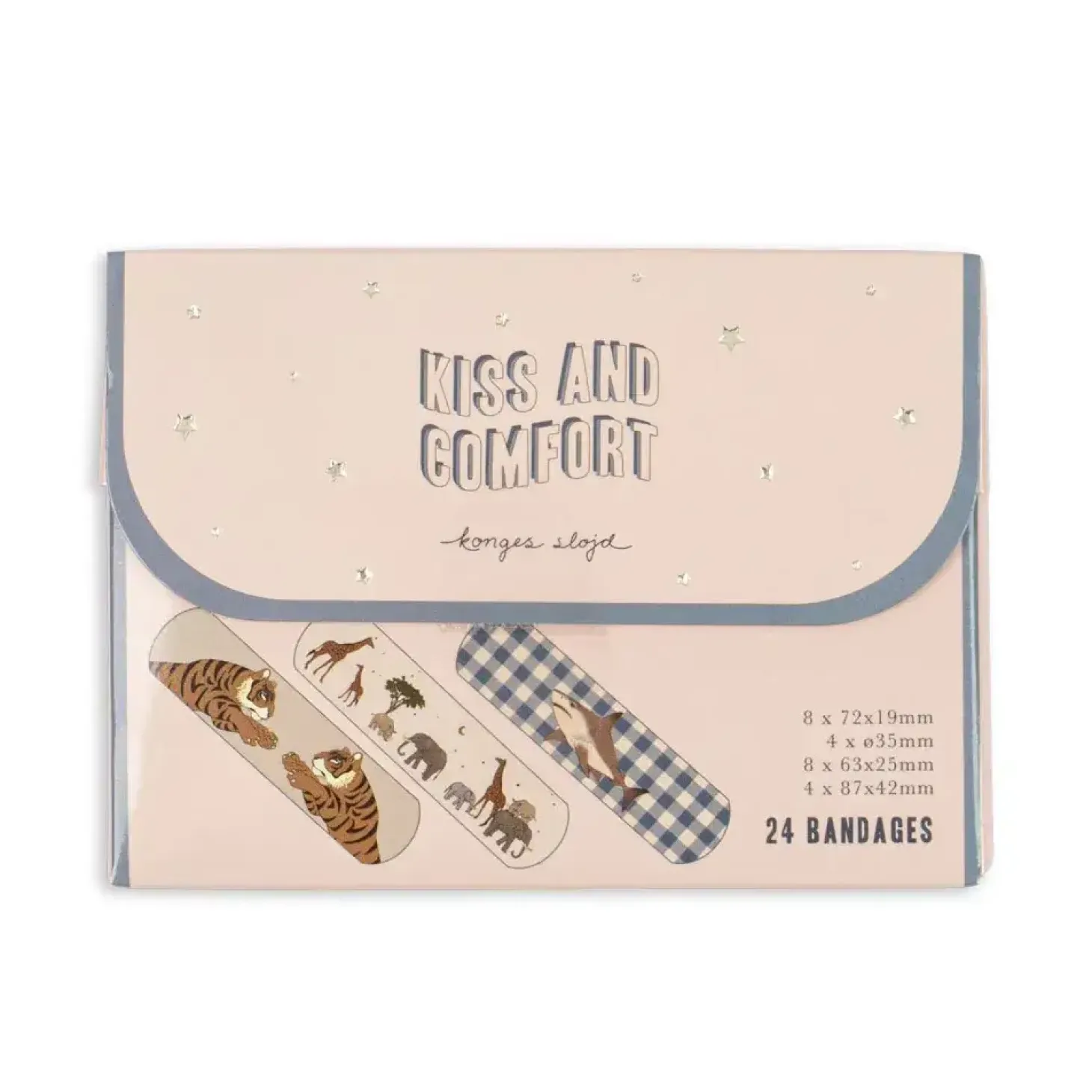 Zestaw plastrów Kiss and Comfort - blue mix