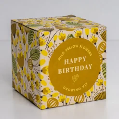 Na Podwórko | Resetea Zestaw prezentowy do sadzenia kwiatów Say it with Flowers - Happy Birthday