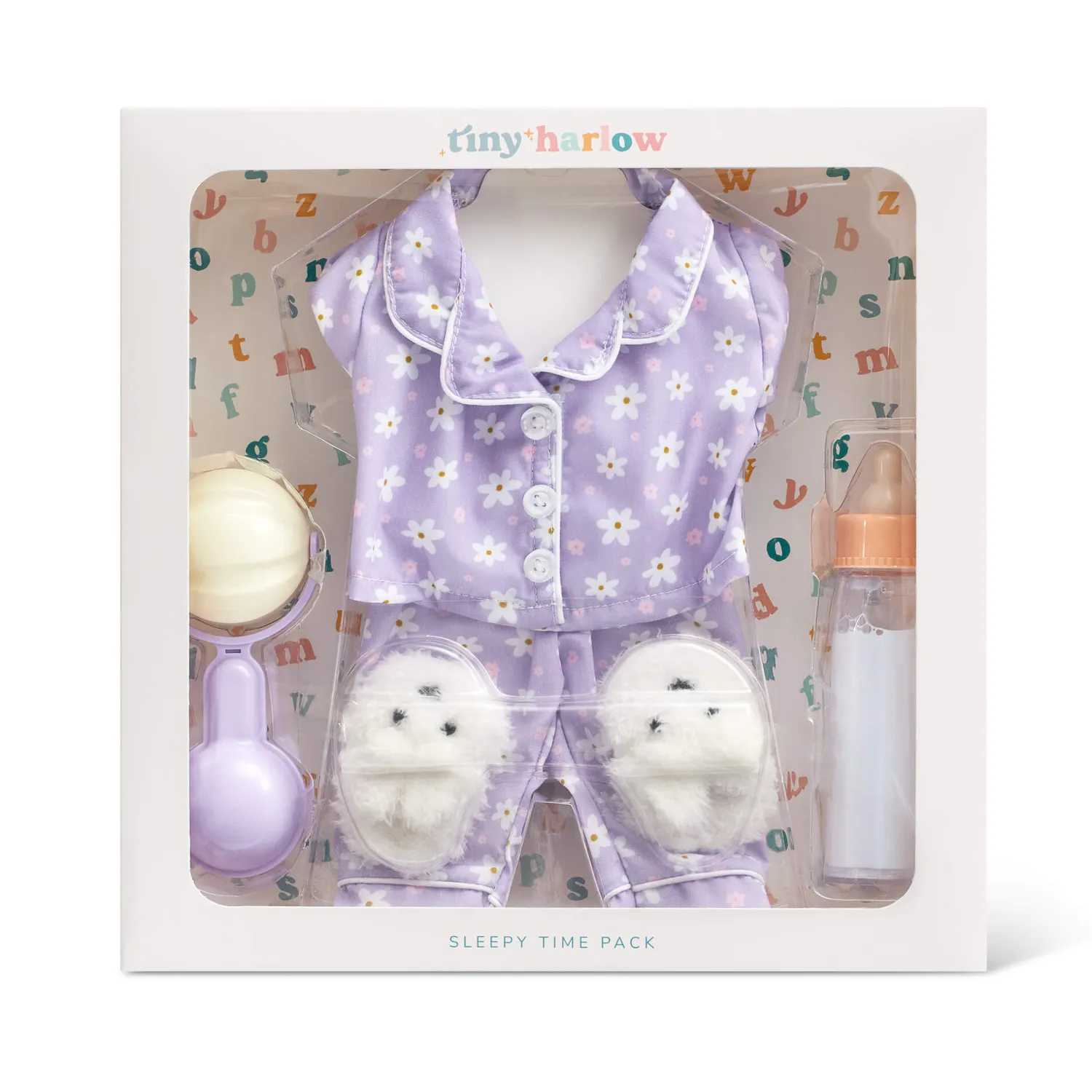 Akcesoria Dla Lalek|Odgrywanie Ról | Tiny Harlow Zestaw Sleepy Time Lilac Daisy