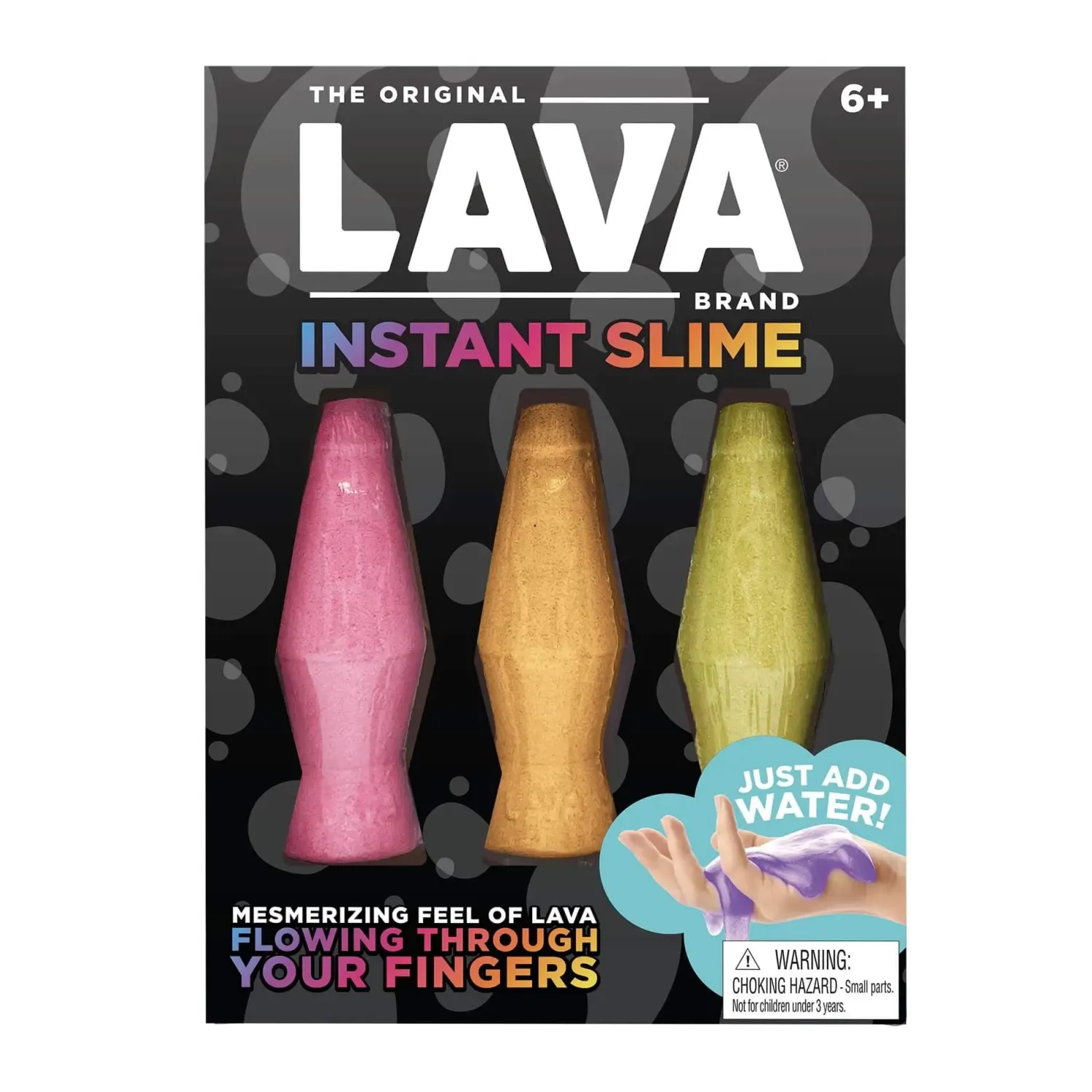 8 Lat+|6 Lat+ | Schylling Zestaw slime Lava Instant Slime