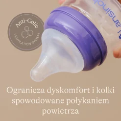 Butelki Do Karmienia|Butelki I Akcesoria | Lansinoh Zestaw startowy - Butelki do karmienia (160ml + 60ml) ze smoczkami o rozmiarach XS i S Natural Wave™