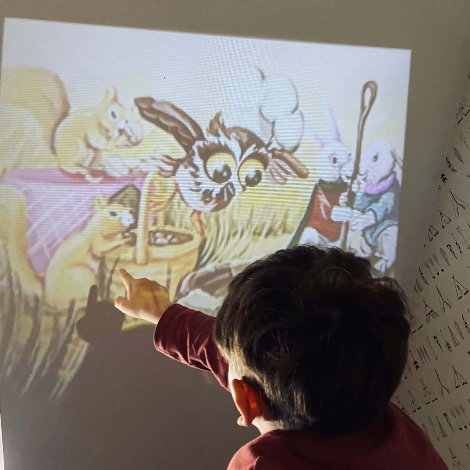 8 Lat+|Szumiące Misie I Projektory | YellowWall Zestaw startowy. Projektor + 4 Multibajki