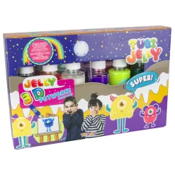 8 Lat+|Diy | Tuban Zestaw Tubi Jelly 6 kolorów - potworki