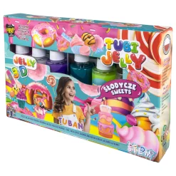 8 Lat+|Diy | Tuban Zestaw Tubi Jelly 6 kolorów - słodycze