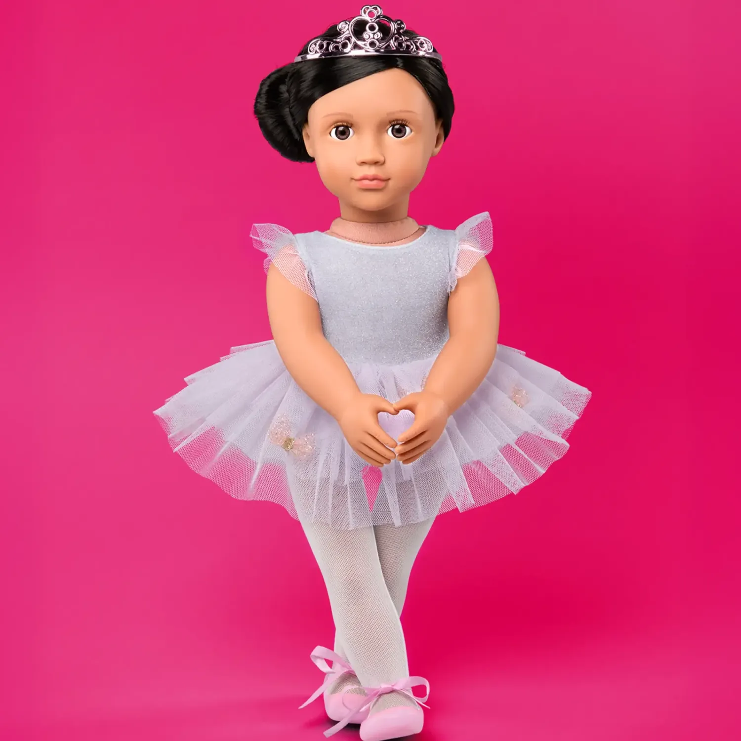 6 Lat+|3 Lata + | OurGeneration Zestaw ubranek dla lalek - Tutu Cute - strój baletnicy