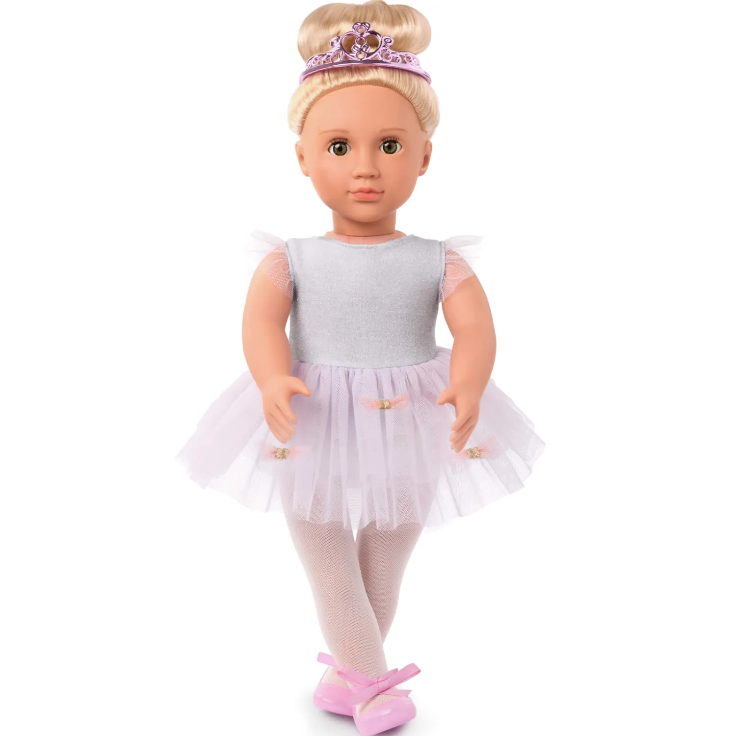 6 Lat+|3 Lata + | OurGeneration Zestaw ubranek dla lalek - Tutu Cute - strój baletnicy