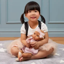6 Lat+|3 Lata + | LullaBaby Zestaw ubranek dla lalki niemowlęcia, stylizacja z sukienką