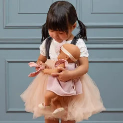 6 Lat+|3 Lata + | LullaBaby Zestaw ubranek dla lalki niemowlęcia, stylizacja z sukienką