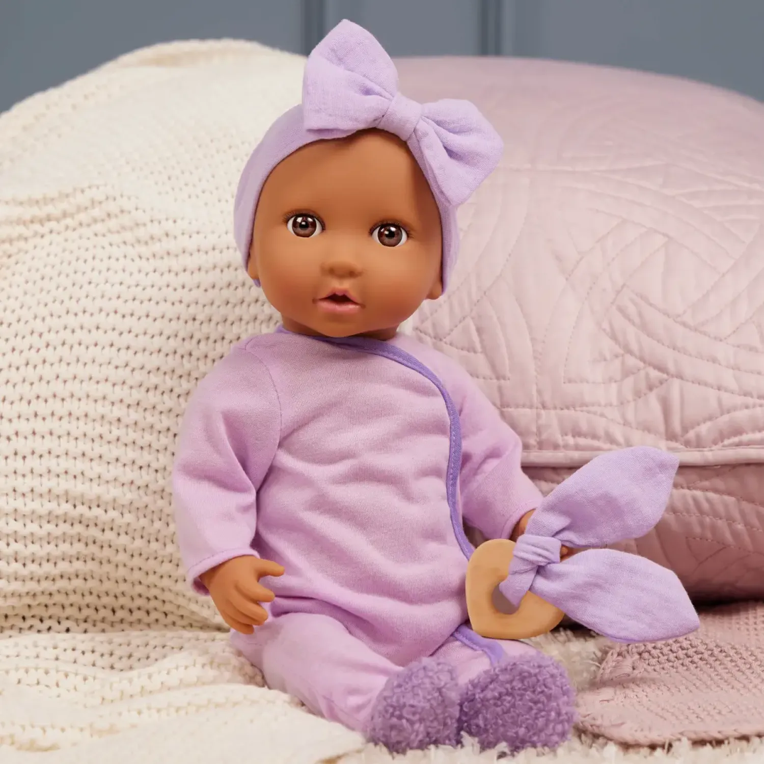 6 Lat+|3 Lata + | LullaBaby Zestaw ubranek dla lalki niemowlęcia, piżamka dziewczęca