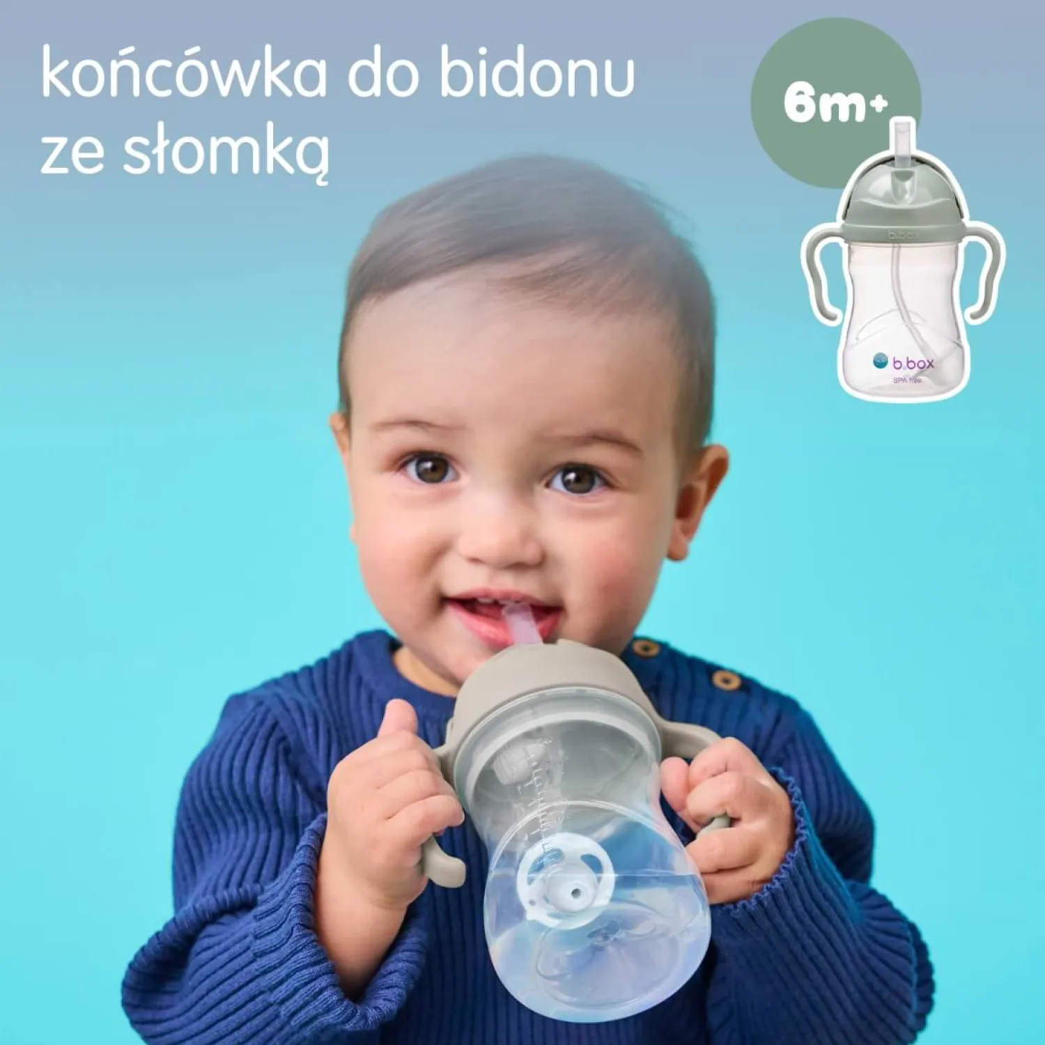 Bidony I Butelki|Bidony I Butelki | b.box Zestaw 3w1 do nauki picia - Ocean