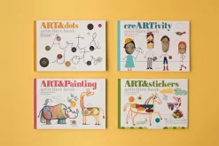 4 Lata +|6 Lat+ | Londji Zeszyt do kreatywnej zabawy Art&Painting
