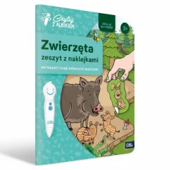 Albi|5-8 Lat | Albi Zeszyt z naklejkami: Zwierzęta 3+