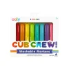 Zmywalne flamastry dla małych rączek Cub Crew, Misie, 8 kolorów