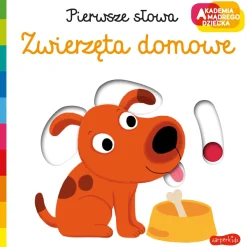 Ruchome Elementy|0-2 Lat | HarperCollins Zwierzęta domowe. Akademia Mądrego Dziecka. Pierwsze słowa